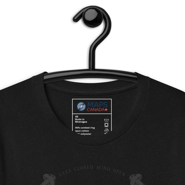 Unisex t-shirt - EyesClosedMindOpen